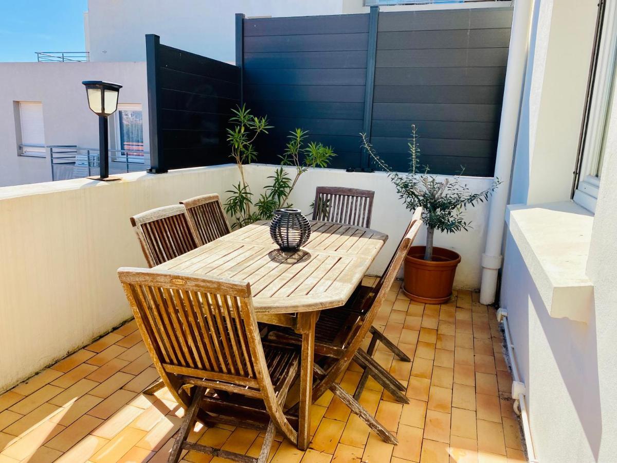 Appartement "Le Jardin" Superbe T2 Parking, Clim & Terrasse ! à Sète Extérieur photo